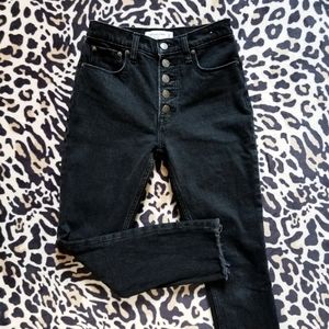 A&F Vintage Stretch High Rise Skinny Jean